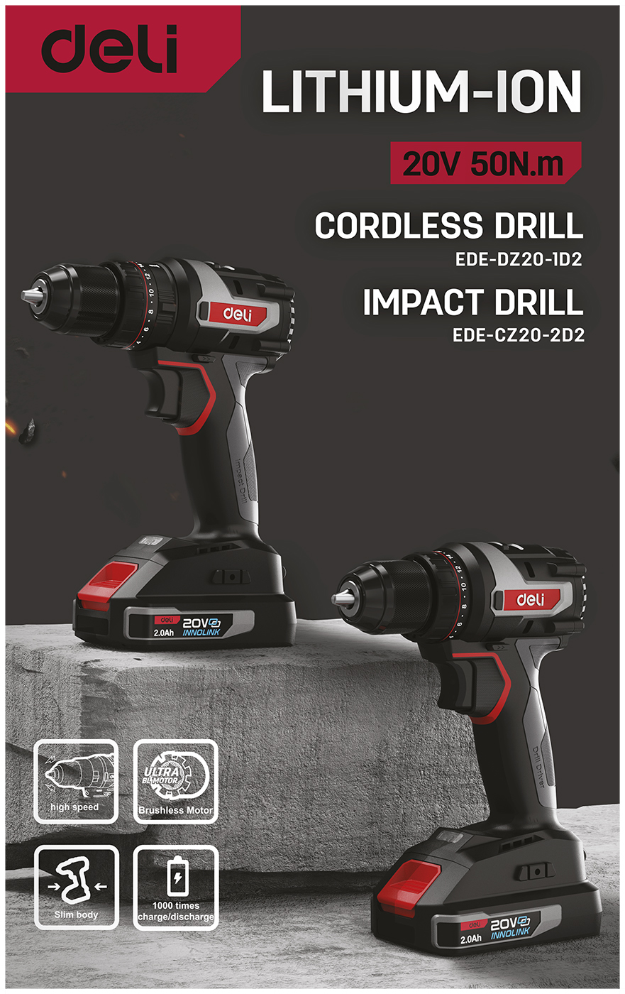 Deli-Tools-akkuruuvinväännin